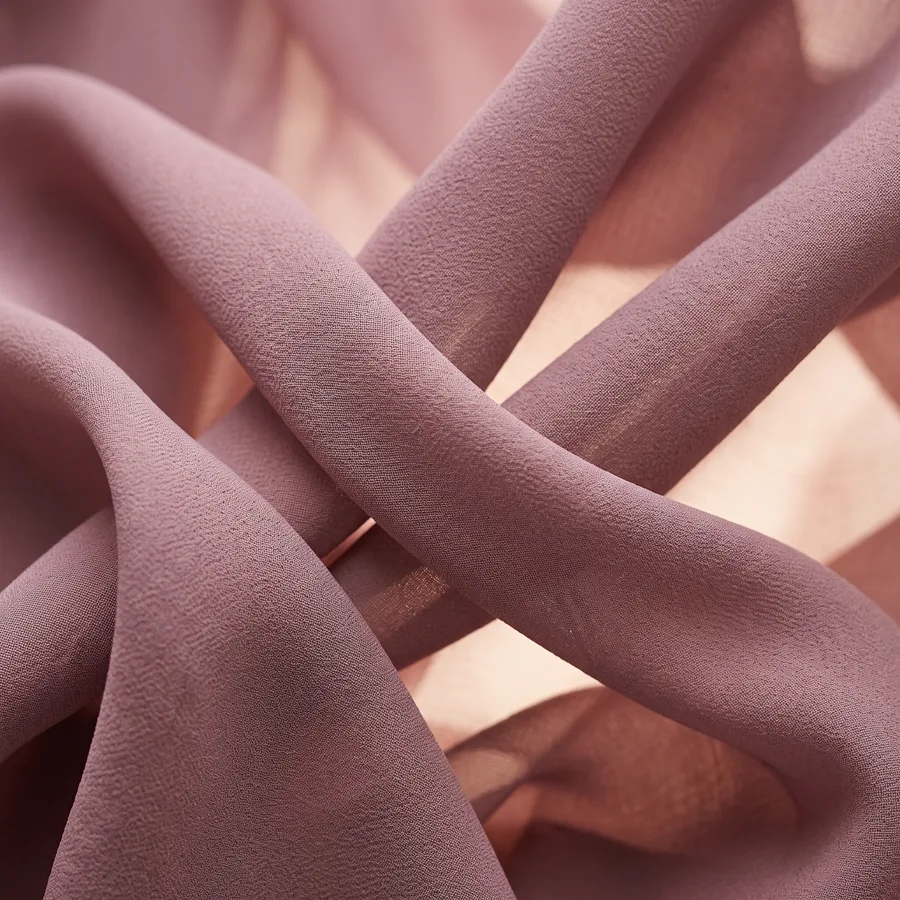 Georgette scarf fabric